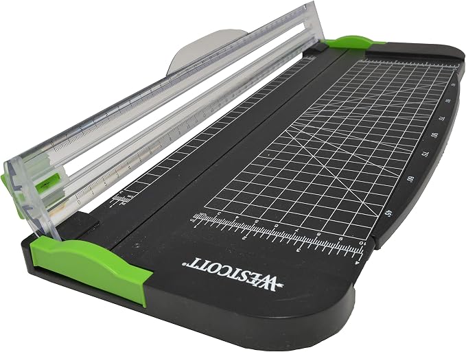 Westcott Paper Cutter 12" Paper Trimmer Scrapbooking Tool - Image 2