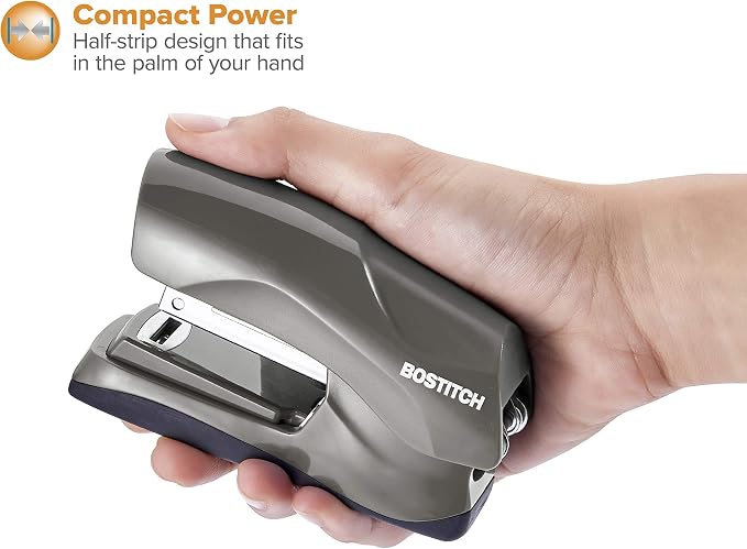 Bostitch Office Heavy Duty Stapler, 40 Sheet Capacity, No Jam, Half Strip - Image 3