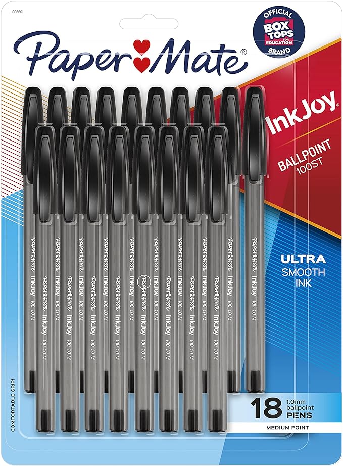 Paper Mate InkJoy 100ST Ballpoint Pens, Medium Point by Unknown