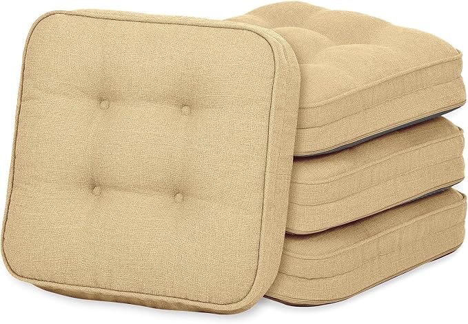 GOFORIT Memory Foam Cushion，Square Seat Cushions by Unknown