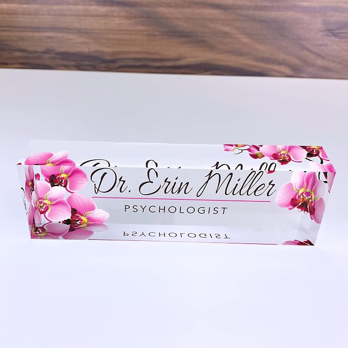 Artblox Custom Desk Name Plate - Image 4