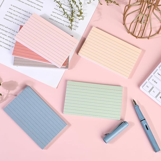 3x5 Index Cards Ruled Lined, Lined Ruled Notecards - Image 4