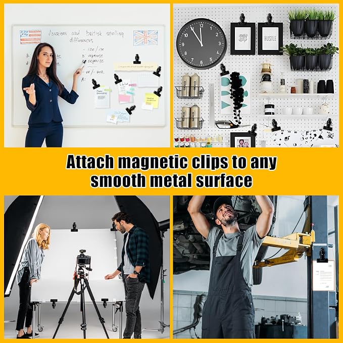 2 Pcs Heavy Duty Magnetic Clips - Image 4