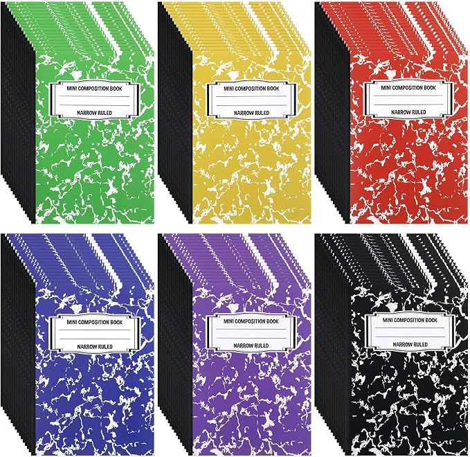 Eersida Mini Composition Notebook Composition Books Small Marble Note Books by Eersida