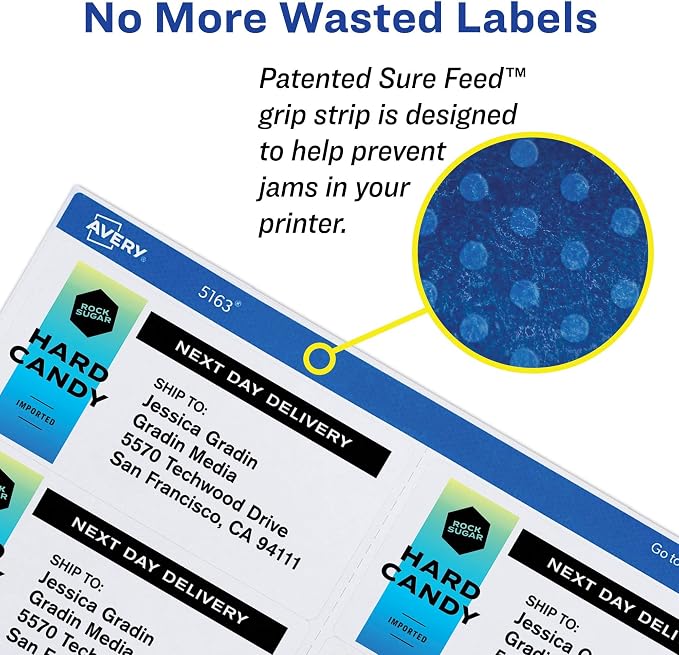 Avery Printable Shipping Labels - Image 2