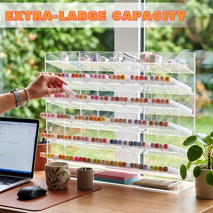 MotiMind Acrylic Pen Organizer Storage - Image 4