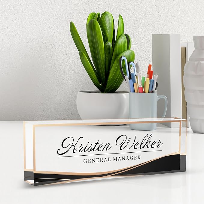 Acrylic Personalized Name Plate - Image 6