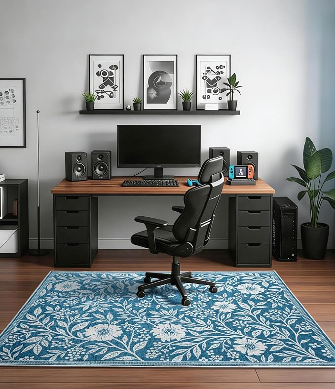 chakme Office Chair Mat for Hardwood Floor, Machine Wash - Image 2
