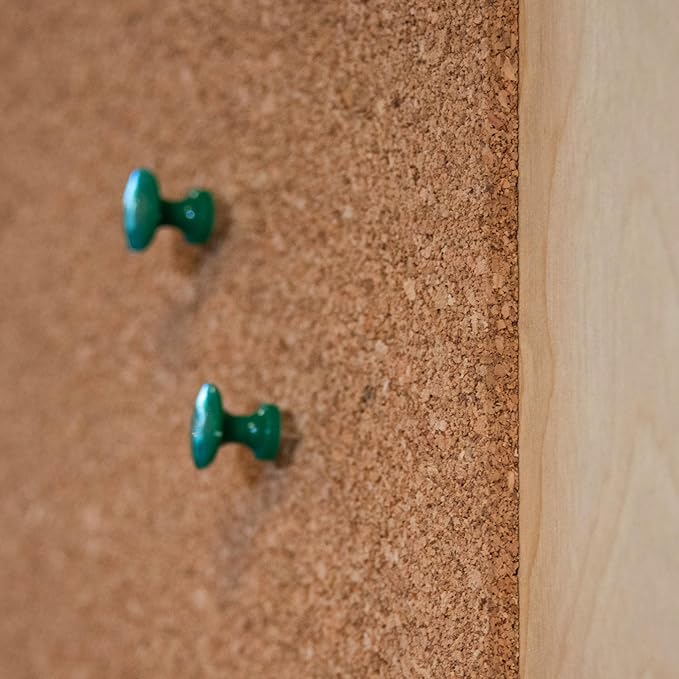 Manton Cork Premium Cork Roll - 4' x 5' x 3/8", 100% Natural Facing Grade Material for Bulletin Boards, Decorative Photo and Message Push Pin Displays - Perfect for Home, School, and Office-DeskLoop Office