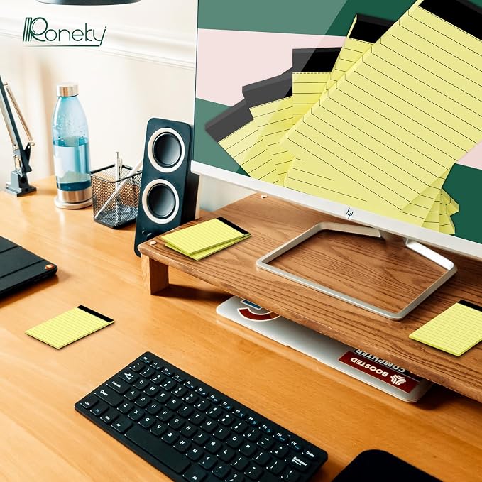 8 Pack Small Note Pads 3x5 In, College Ruled 3 x 5'' Notepads Server Note Pads - Image 6