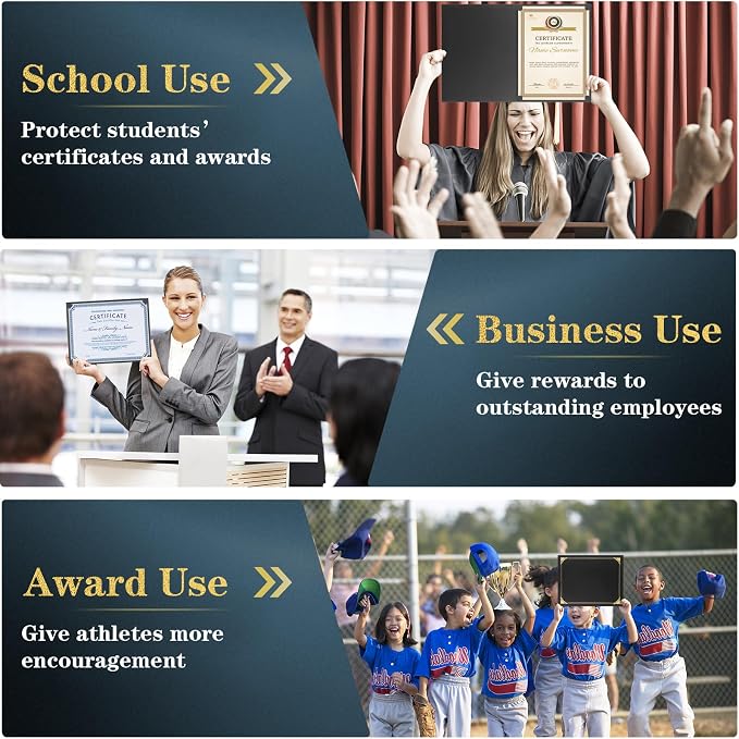 10 Packs Certificate Holders, Diploma Holders, Certificate Folders - Image 8