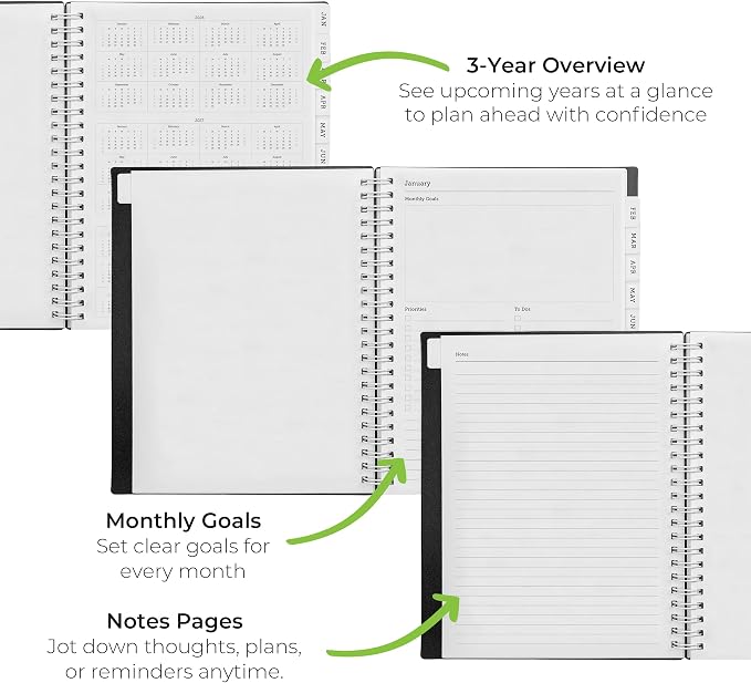 WallDeca 2026 Planner, Agenda Planner - Image 3