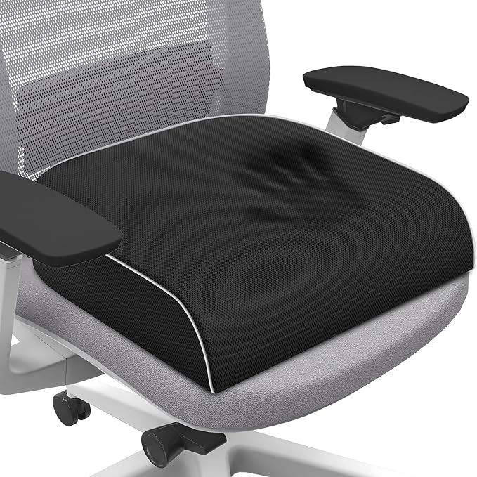 SweetSlubr Seat Cushion for Tailbone Pain Relief, Office Chair Cushion by Unknown