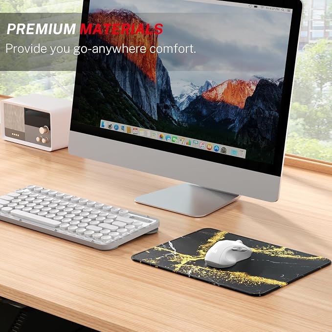 MROCO Essential Office & Gaming Mouse Pad, 8.5 x 11 Inch, Functional Pattern - Image 6