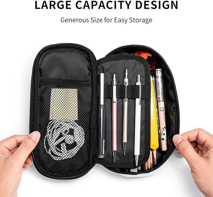 Basketball Ball Texture Pencil Case Big Capacity Storage Pencil Pouch - Image 5