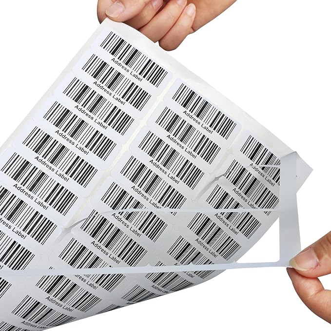 A4 30 Up Shipping Address Labels, 30 Per Page, 30-UP White Shipping Labels - Image 3