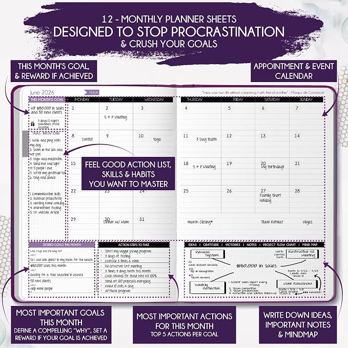 Law of Attraction Planner 2026 Deluxe - Image 4