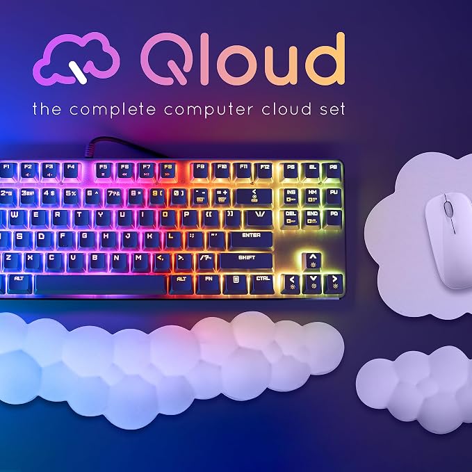 Cloud Keyboard Wrist Rest – Create-ables Qloud Cloud Wrist Rest - Image 7