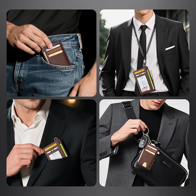 Mayski Slim Wallet, Credit Card Holder - Image 4
