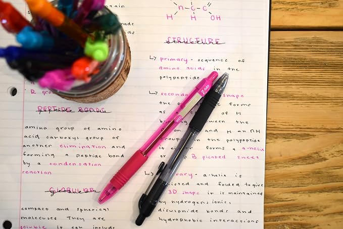 Zebra Pen Z-Grip Retractabe Ballpoint Pen, Fine Point - Image 4