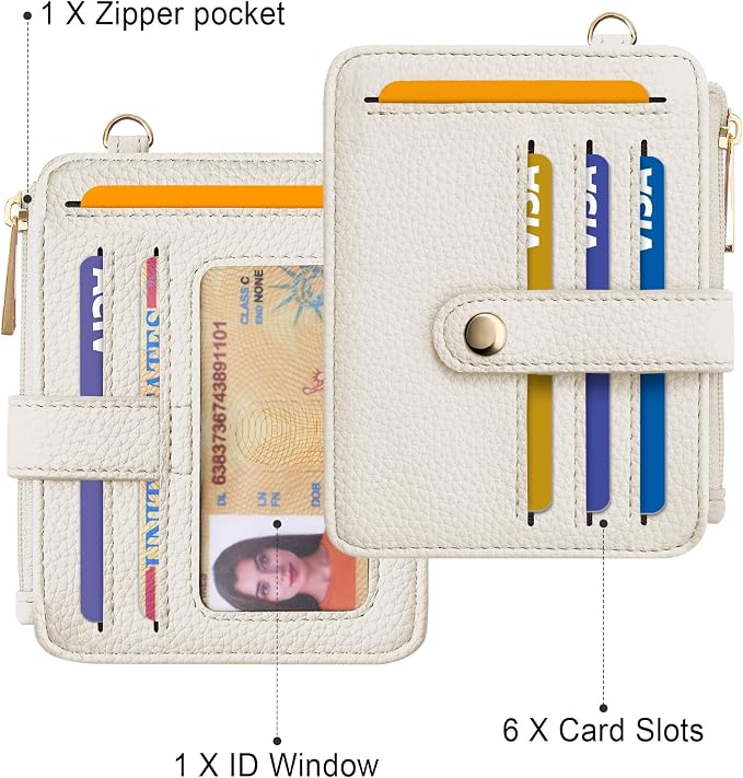 Airkit Wristlet Wallets for Women, Keychain RFID Blocking Credit Card Holder - Image 2