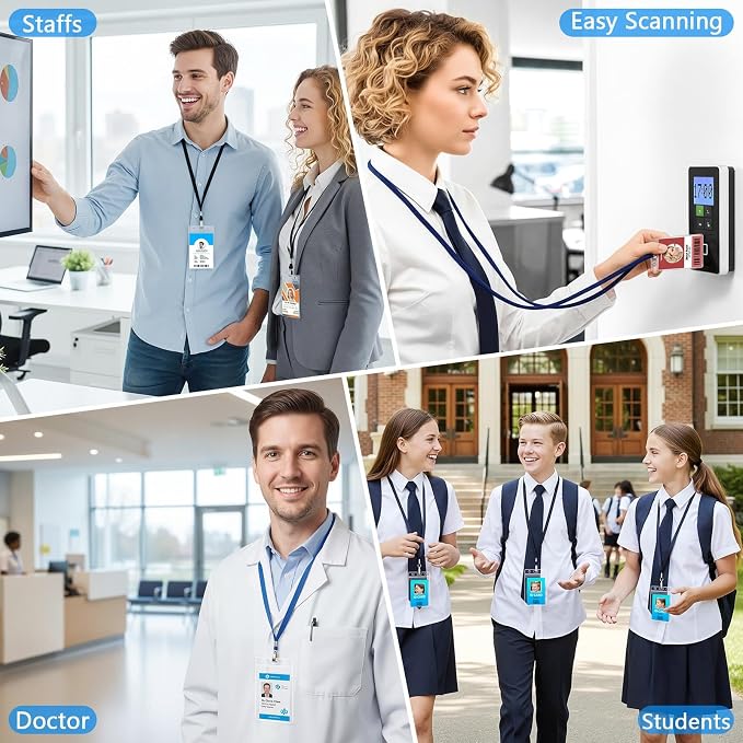 Waterproof Name Badge Holder, Sealable Name Tag Holder - Image 5