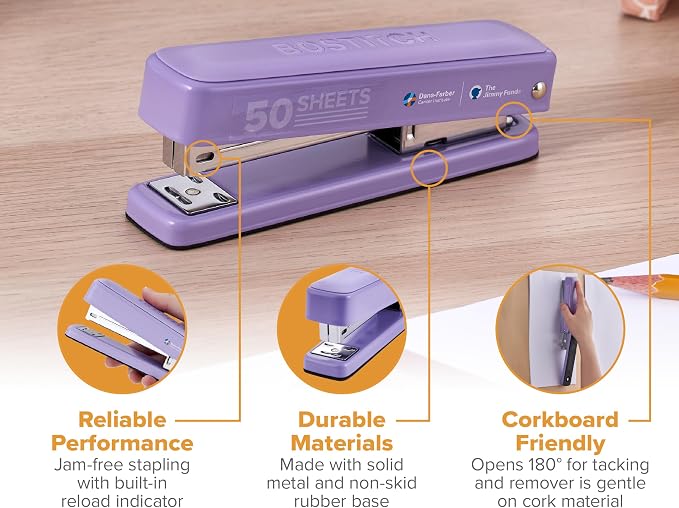 Bostitch Titan Heavy Duty Metal Stapler, 50 Sheet Capacity - Image 4