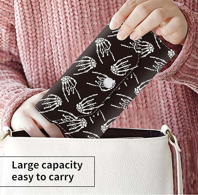 Cash Envelope Wallet Cute PU Leather Envelopes Bag - Image 2