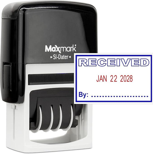 MaxMark Office Self Inking Date Stamp by Maxmark