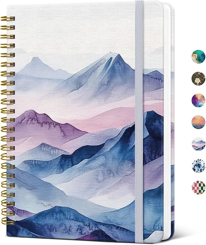 Taja Lined Spiral Notebook Journal by Taja