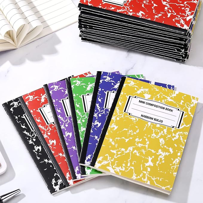 Eersida Mini Composition Notebook Composition Books Small Marble Note Books - Image 4