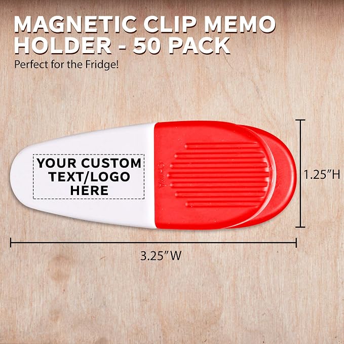 50 Magnetic Memo Holders Set - Image 5