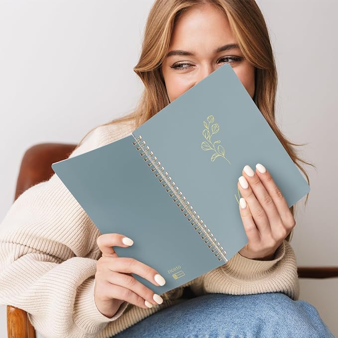 ZICOTO Aesthetic Spiral Notebook Set of 3 - Image 7