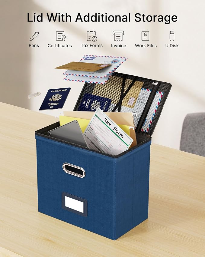 Oterri File Organizer Boxes - Image 2