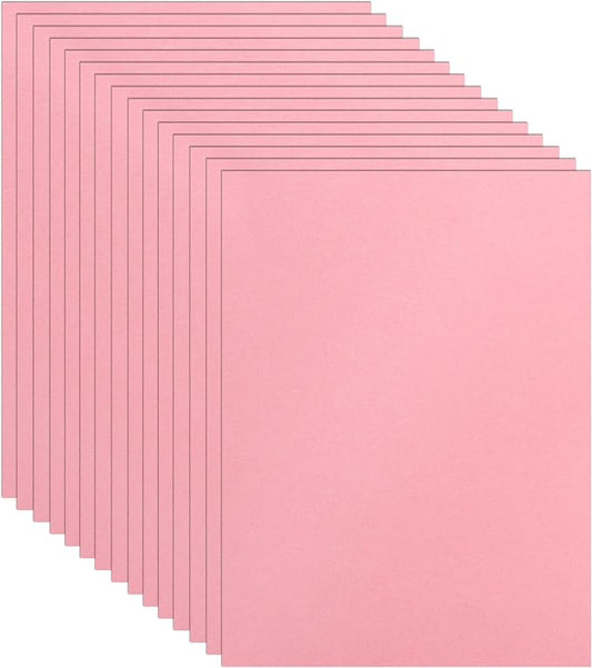 Guakicae 40 Sheets Candy Pink Cardstock 8.5 x 11 Scrapbooking Paper, 75lb by Guakicae