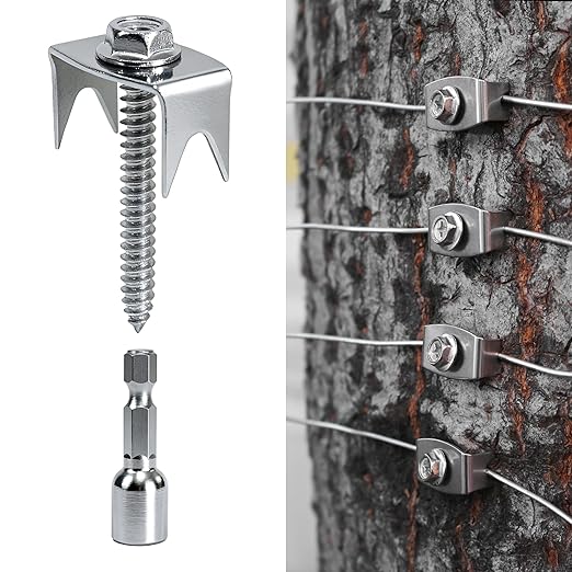 Sumloty 30-Pack 304 Stainless Steel Fence Staples, 1.6 Inch Reusable Fence by Sumloty