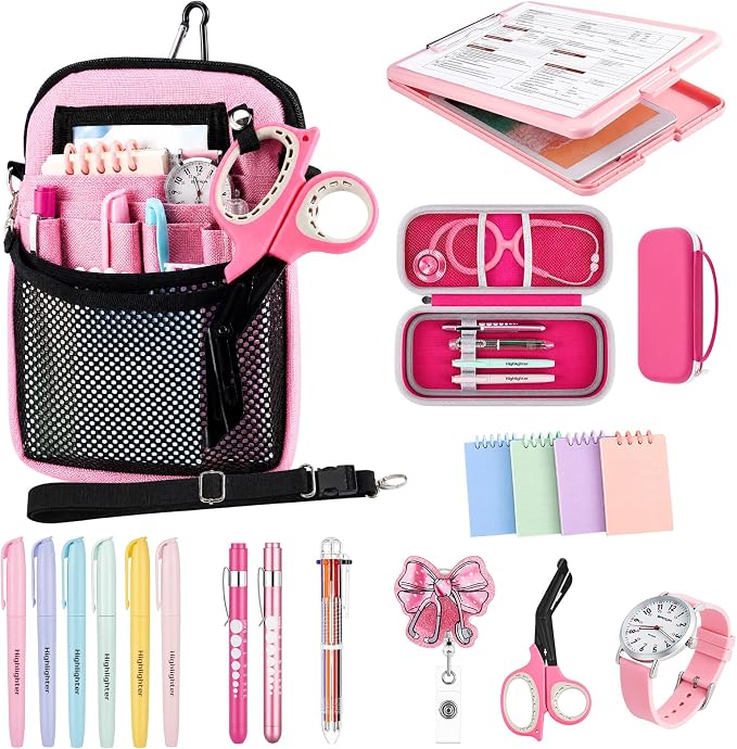 19 Piece Nursing School Essentials, All-in-one Nursing Student Starter Kit by Unknown