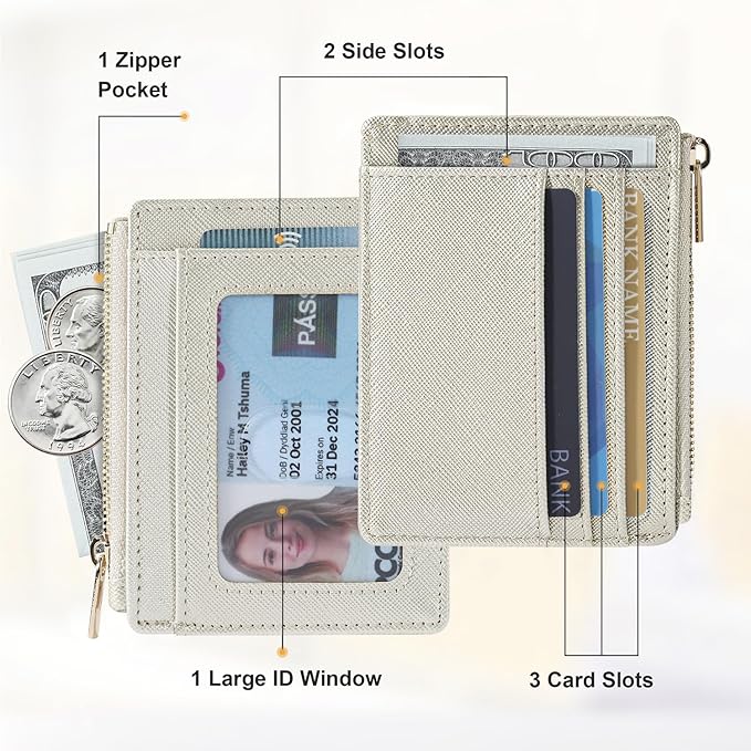 Sodsay Card Case Slim Front Pocket Wallet - Image 2