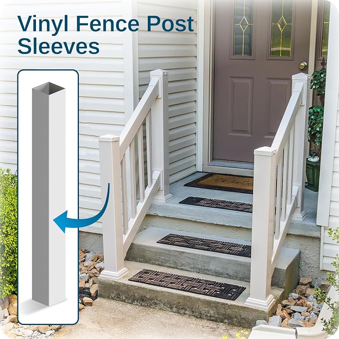 Weatherables 4x4 Post Sleeve – Weatherproof Premium Outdoor Vinyl Post Cover - Image 2