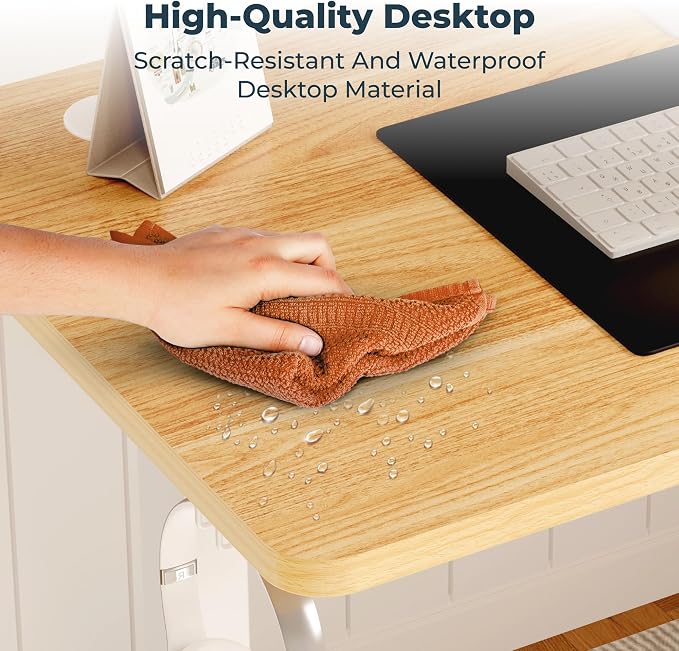 FitStand Adjustable Standing Desk, 63x24 Inches Home Office Desk - Image 6