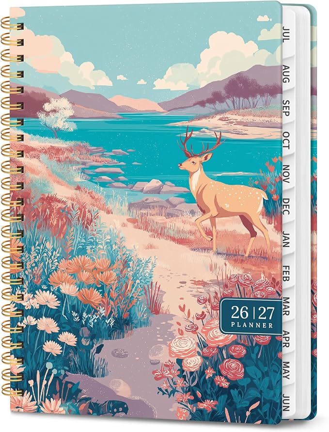 Planner 2026-2027, Monthly and Weekly Academic Planner July 2026 by Zotia