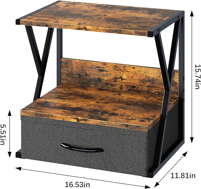 aboxoo Printer Stand for Desk - Image 3