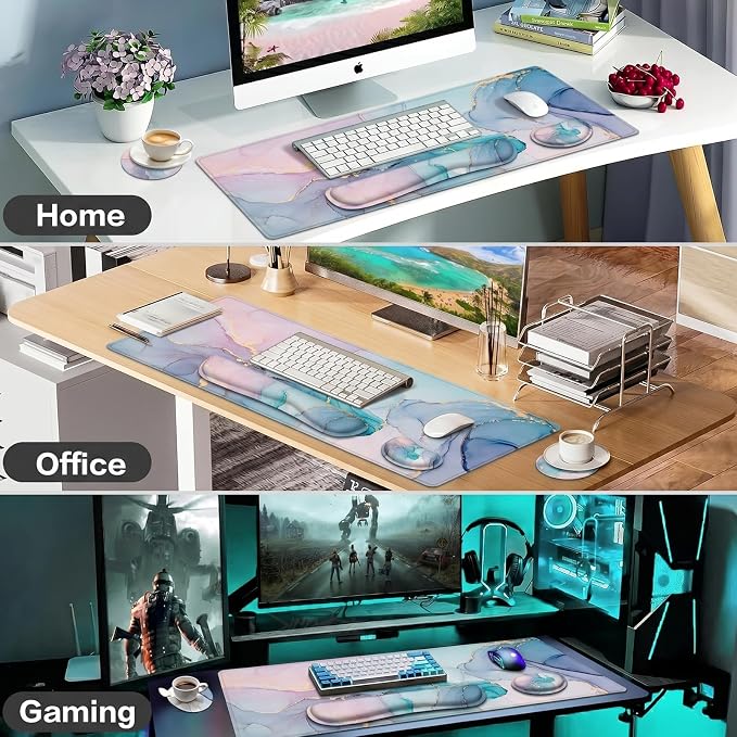 Lateefah Desk Mat, Extended Mouse Pad - Image 9