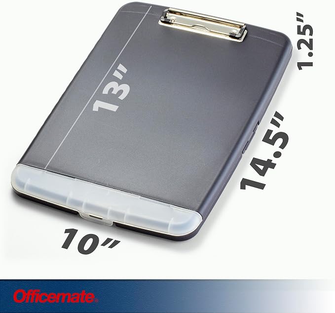 Officemate Slim Clipboard Storage Box - Image 2