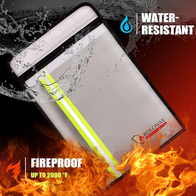 ROLOWAY Fireproof Document Bag - Image 6