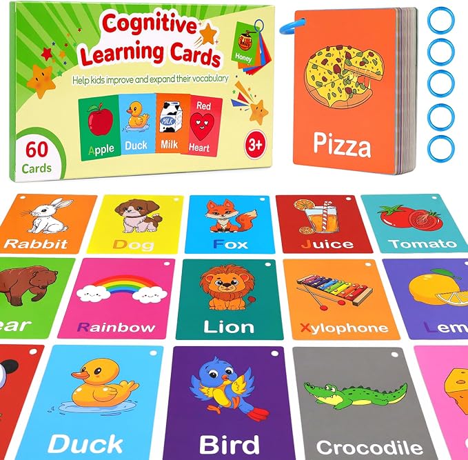 Toddler Learning Flash Cards, Sight Words, Baby Cognitive Flashcards by Unknown