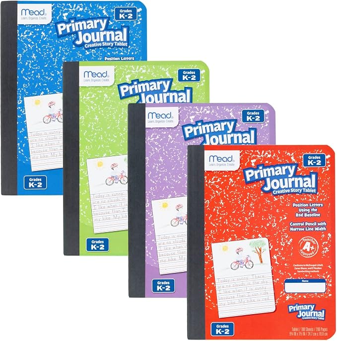 Mead Primary Journal Creative Story Tablet Composition Notebook, 7.5" x 9.75" - Image 3