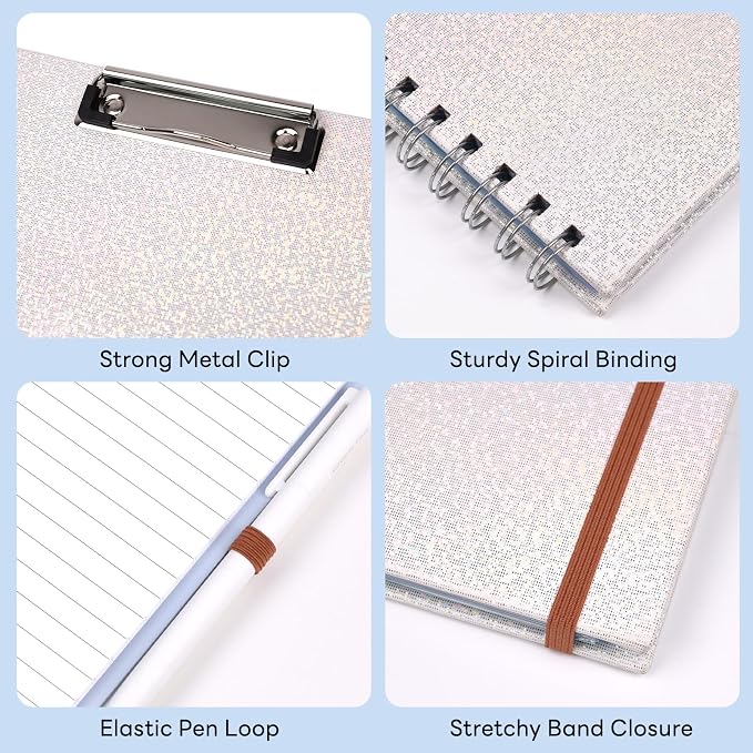 Glitter Clipboard Notebook - Image 4
