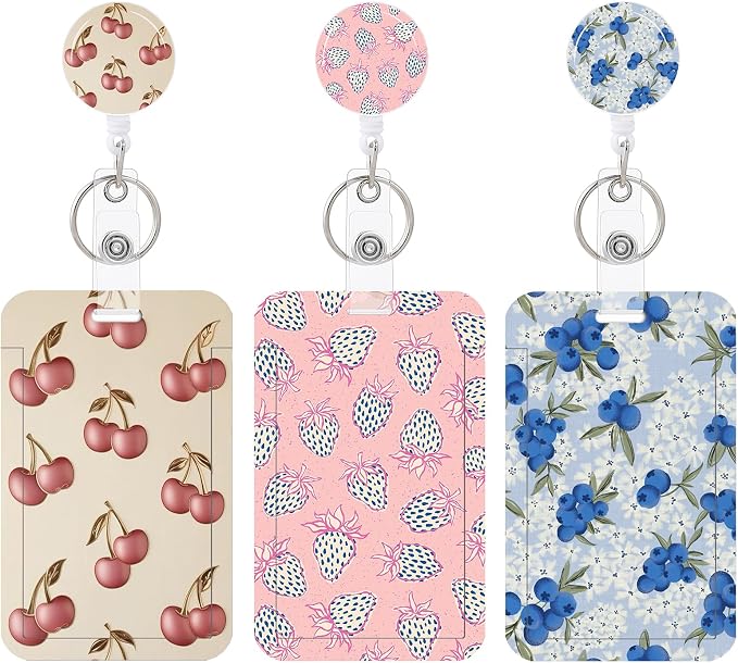 3 Set Heavy Duty Badge Holder - Image 2