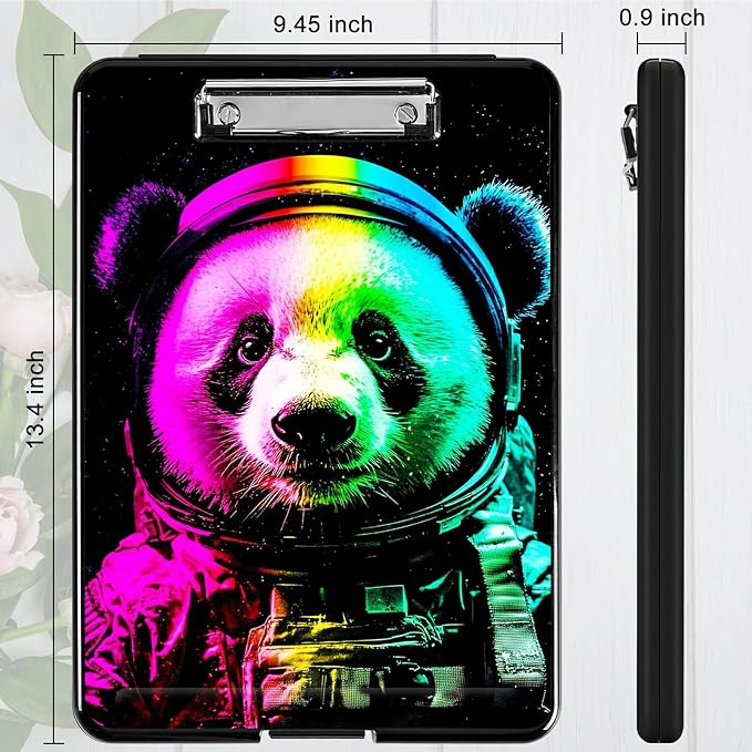 Planet Panda A4 Clipboard with Storage Pen Holder, Clipboards Organizer Nursing - Image 4
